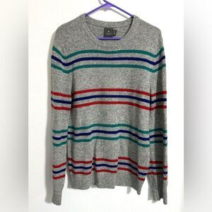 Urban Outfitters Hawkings McGill men’s striped gray wool blend sweater, size M